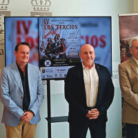 Presentación de la IV edición de las Jornadas Extremeñas sobre los Tercios en Badajoz