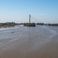 ¿Por qué ha estado tan bajo el nivel del agua del Guadiana a su paso por Badajoz?