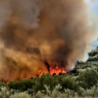 Estabilizado el incendio en el Cerro de Masatrigo