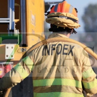 Un incendio en Quintana de la Serena podría afectar a personas: el INFOEX activa el nivel 1