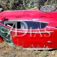Accidente en la EX-110