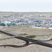 Así será la pasarela peatonal que está construyendo la Junta en Cáceres