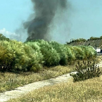 Reabre la A-66 tras el incendio de un coche a la altura de Cañaveral (CC)