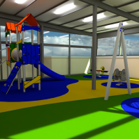 El Hospital San Pedro de Alcántara tendrá una zona de juegos para los niños hospitalizados