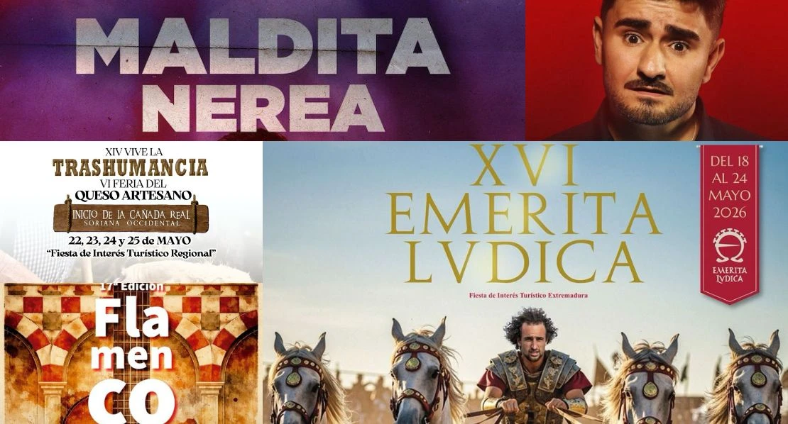 Todo lo que puedes hacer este fin de semana en Extremadura: conciertos, fiestas, gastronomía…