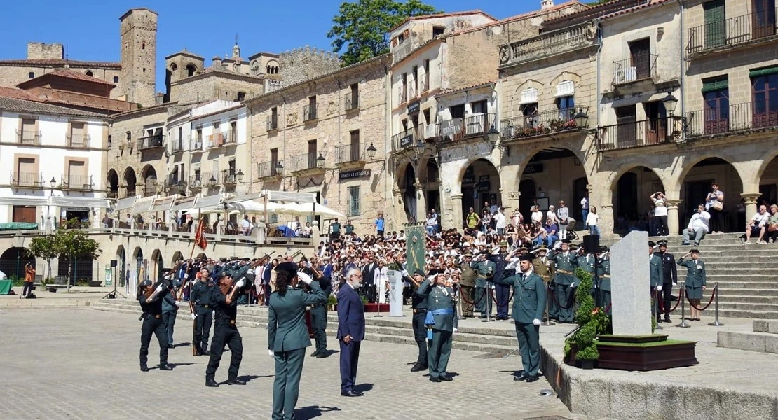 Trujillo conmemora el 182 aniversario de la fundación de la Guardia Civil