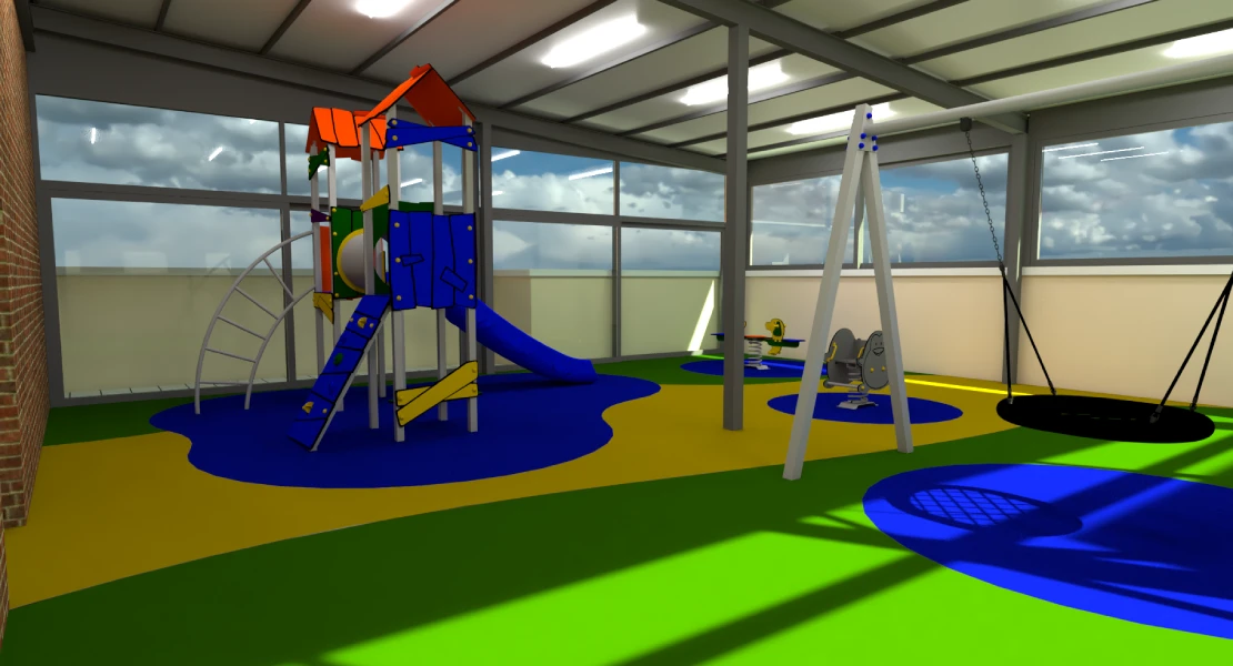 El Hospital San Pedro de Alcántara tendrá una zona de juegos para los niños hospitalizados