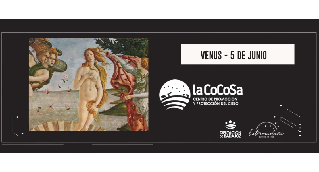 Venus protagonizará una nueva noche astronómica de la Diputación de Badajoz