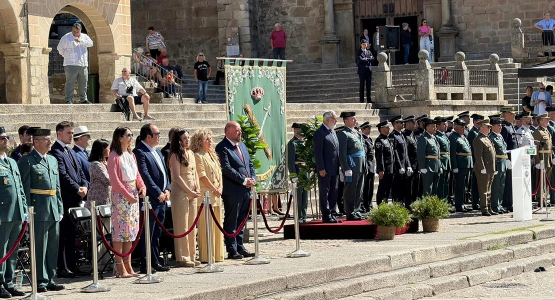 Trujillo conmemora el 182 aniversario de la fundación de la Guardia Civil