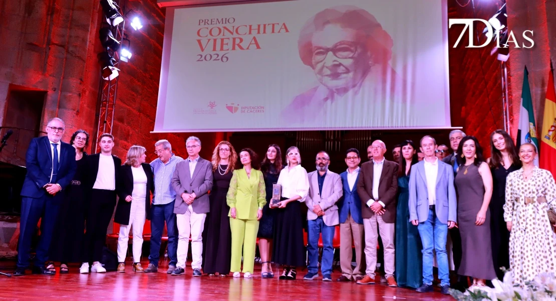 Premio Conchita Viera 2026: "Donde haya un asesinado sin razón, estará la Diputación de Cáceres"
