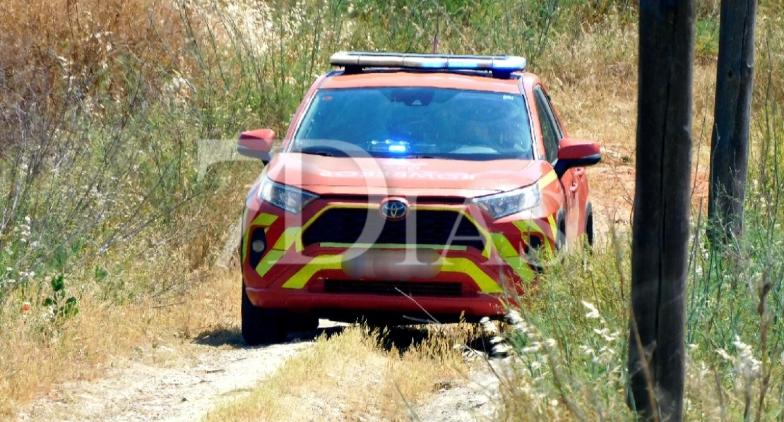 Un incendio forestal afecta a una nave agrícola en Olivenza (BA)