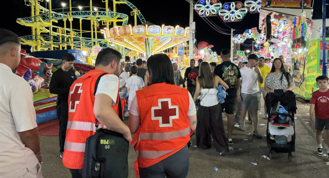 La Feria de San Juan arranca sin incidentes graves en Badajoz: 6 asistencias durante la primera noche