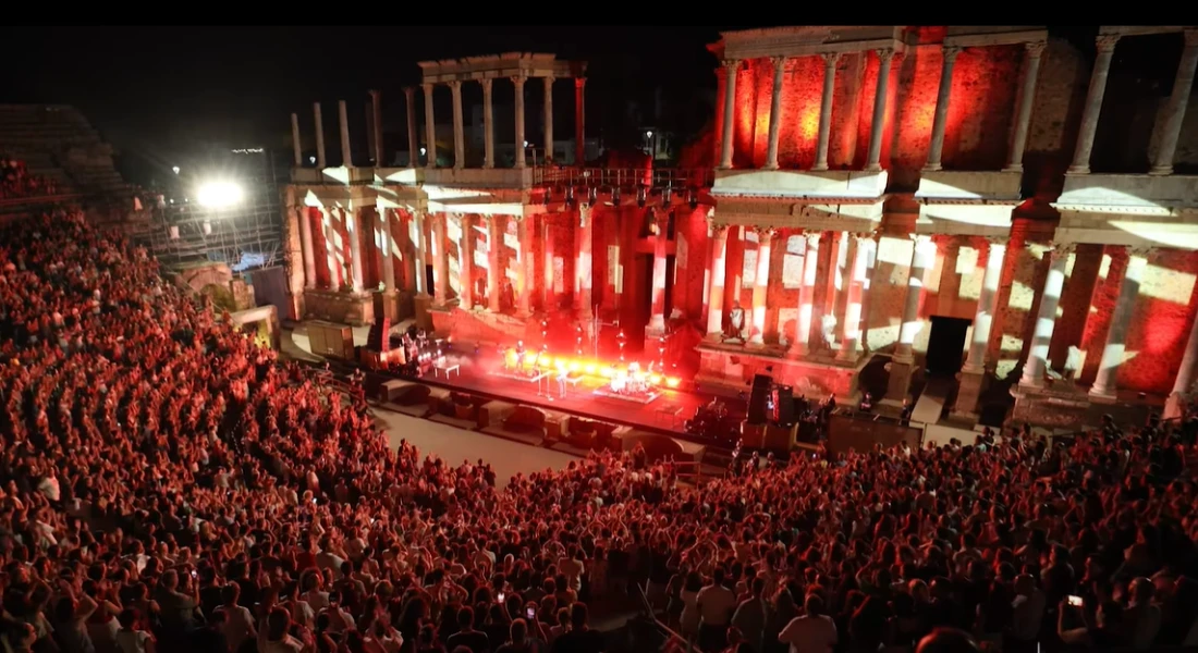 Siloé convierte el Teatro Romano de Mérida en un altar de emociones