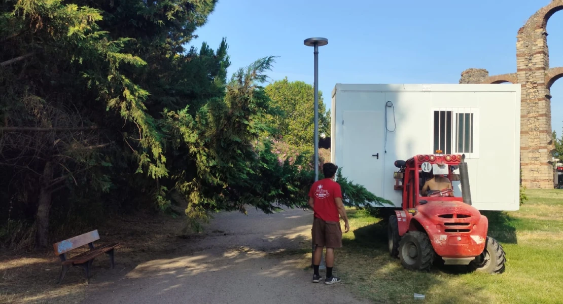 Denuncian el destrozo de un árbol en el Acueducto de Los Milagros durante The Champions Burger