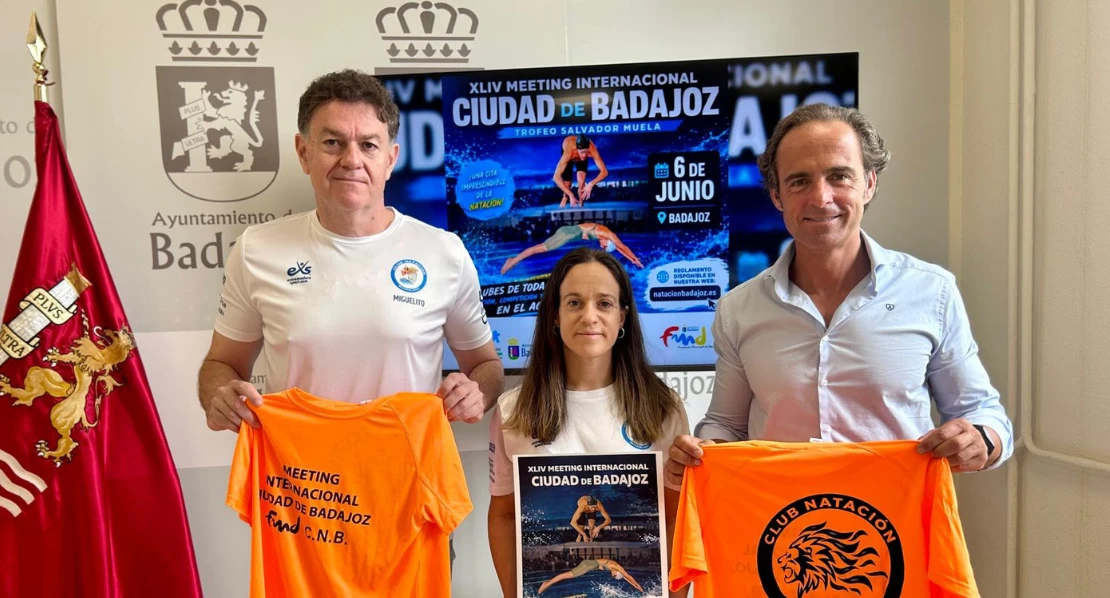 Badajoz acoge este sábado la XLIV edición del Meeting Internacional de Natación Ciudad de Badajoz
