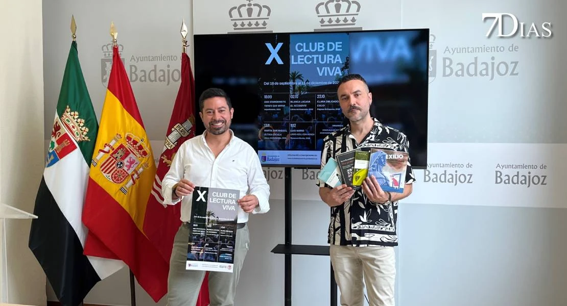 Charlas con autores nacionales e internacionales en Badajoz