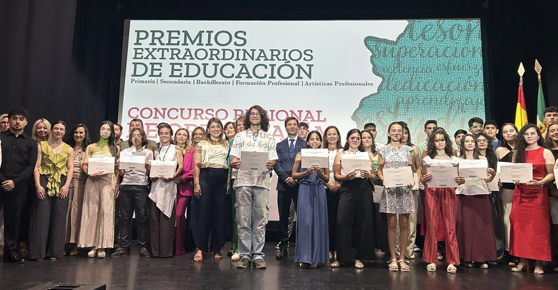 Educación reconoce a 65 alumnos extremeños en los Premios de Ortografía