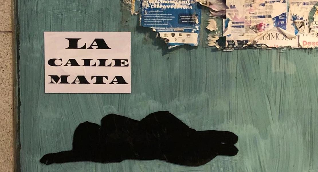 Las calles de Badajoz visibilizan la realidad del sinhogarismo a través de esta campaña