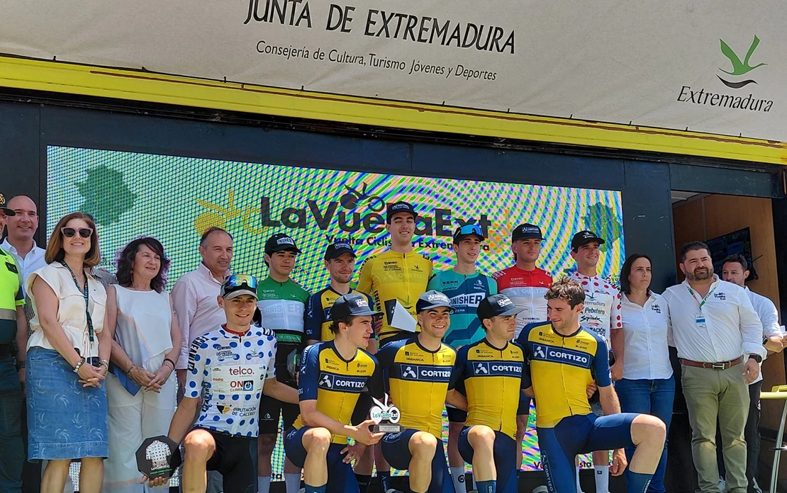 Destacan el éxito de la Vuelta a Extremadura en una última etapa “de gran nivel”