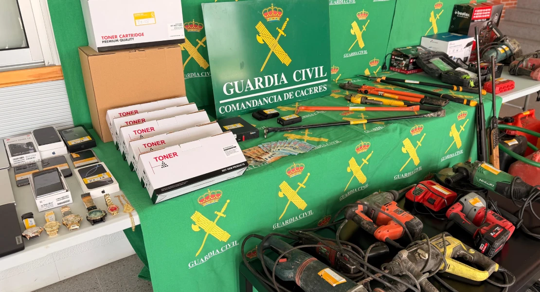 Cae la banda detrás del robo del camión de los regalos en Monesterio entre múltiples delitos