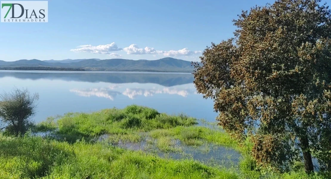 El calor empieza a notarse en los embalses extremeños y el verano puede ser largo