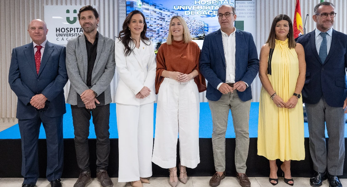 Guardiola presenta la mayor inversión sanitaria de Extremadura: 220 M€ para ampliar el Hospital de Cáceres