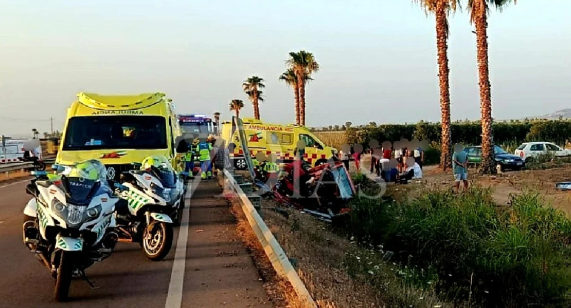 Un accidente deja un fallecido y cinco heridos en la provincia de Badajoz