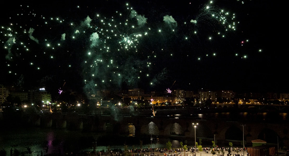 Badajoz tendrá fuegos artificiales para despedir la Feria de San Juan