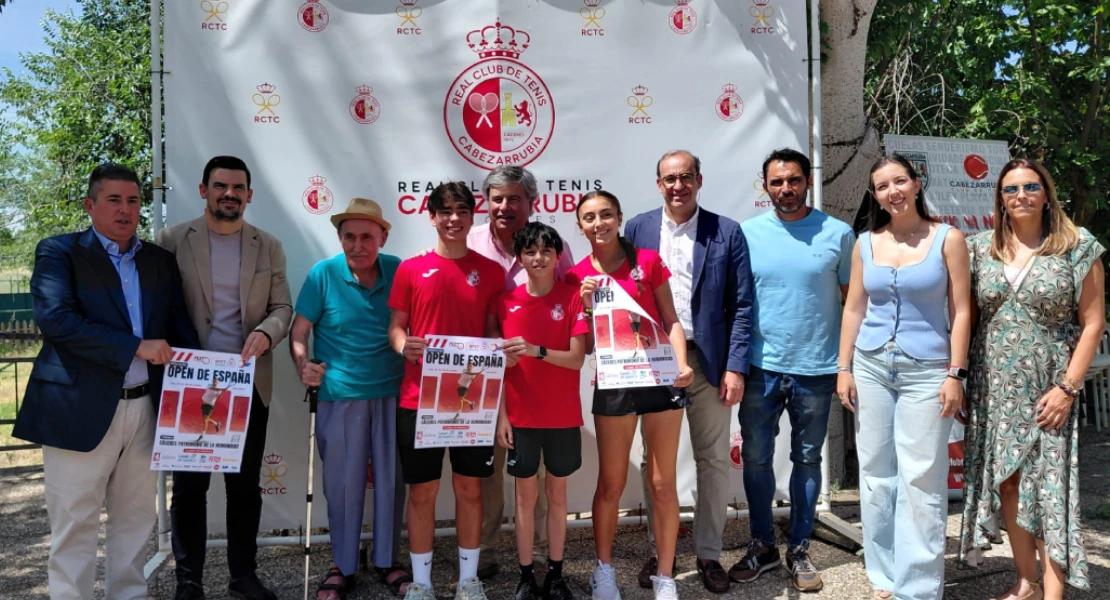 Los 100 mejores tenistas senior del país se citarán en Cáceres en el Open de España