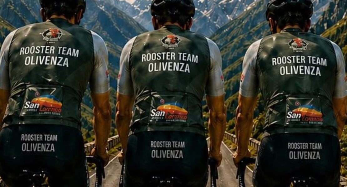 El Roosters Team Olivenza recorre los Pirineos por una buena causa