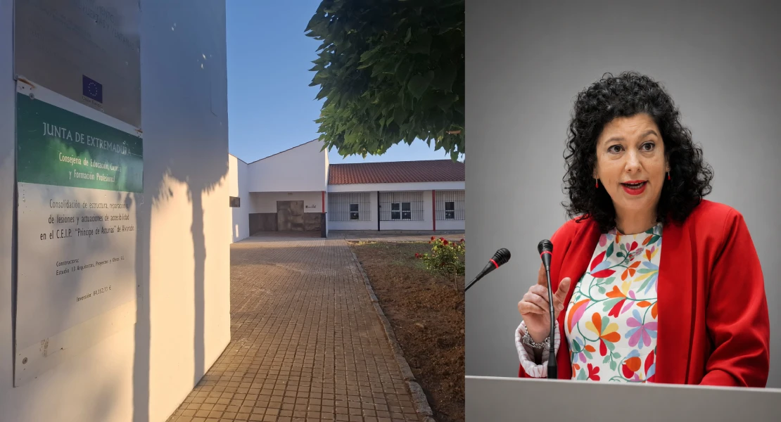 El PSOE de Badajoz acusa a la Junta de "dejar caer hasta el cierre" el colegio de Alvarado