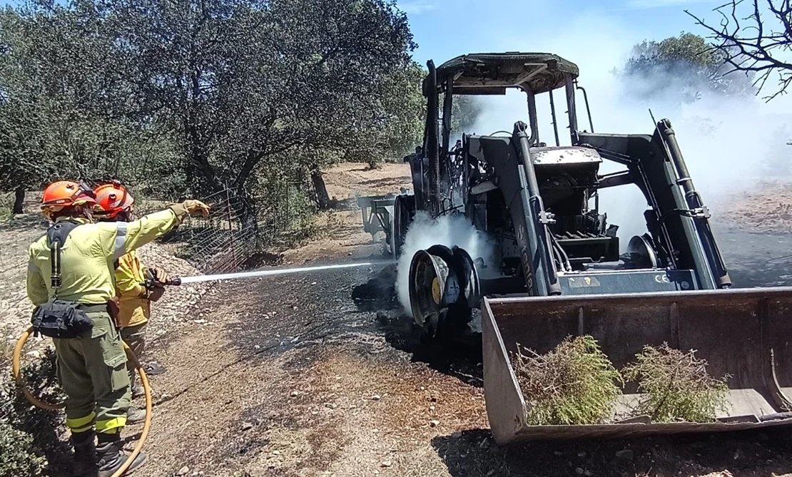 El INFOEX ha intervenido en 27 incendios forestales durante la última semana