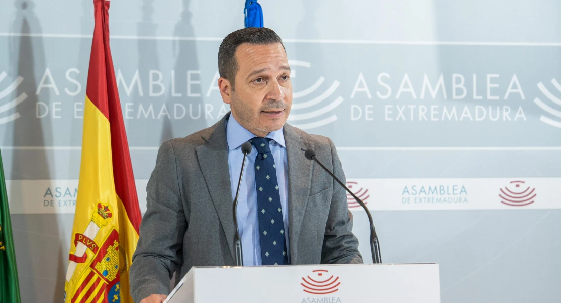 Óscar Fernández Calle presenta un presupuesto de casi 218 M€ para Extremadura