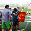 Leyendas, deporte y solidaridad: así se vivió el partido por la ELA en Cáceres