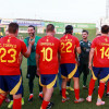 Leyendas, deporte y solidaridad: así se vivió el partido por la ELA en Cáceres