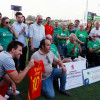 Leyendas, deporte y solidaridad: así se vivió el partido por la ELA en Cáceres