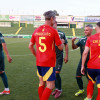 Leyendas, deporte y solidaridad: así se vivió el partido por la ELA en Cáceres