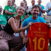 Leyendas, deporte y solidaridad: así se vivió el partido por la ELA en Cáceres