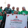 Leyendas, deporte y solidaridad: así se vivió el partido por la ELA en Cáceres