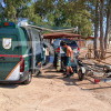 La Cruz Roja y el GEAS de la Guardia Civil se ponen a prueba en Proserpina
