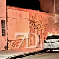 Arde un coche de madrugada en la pedanía pacense de Novelda del Guadiana