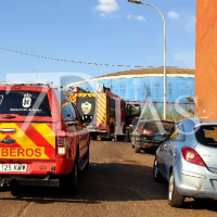 El sonido de varias explosiones alerta a los vecinos de Los Colorines