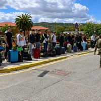 En la UCI un alumno del CEFOT de Cáceres tras sufrir un golpe de calor