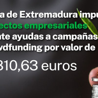 La Junta inyecta casi 200.000 € para cofinanciar 11 proyectos extremeños mediante 'crowdfunding'
