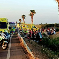 Un accidente deja un fallecido y cinco heridos en la provincia de Badajoz