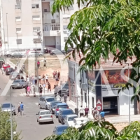 Gritos y disparos a la llegada al barrio del autor confeso del crimen de David Salazar