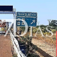 Heridos de diversa consideración tras salir un vehículo despedido de la A-66 en Extremadura