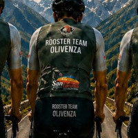 El Roosters Team Olivenza recorre los Pirineos por una buena causa