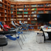 38 personas donan sangre en una jornada solidaria organizada por la Diputación de Badajoz