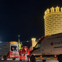 Cruz roja atiende a 41 personas en la segunda noche de Feria en Badajoz